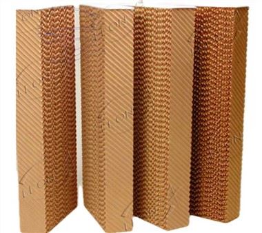 Cooling Pad Evapor Cua Txias Txias Txias Pad Paper Cooling Pad Rau Nqaij qaib Ua liaj ua teb Cooler Cua Txias