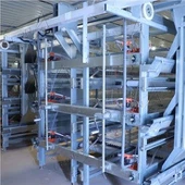 H Type Broiler Battery Chicken Cages Poultry Farm